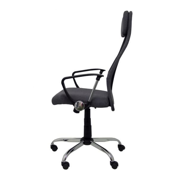 Ergonomisk styrstol - PIQUERAS Y CRESPO - Esteras - Tyg - Grå