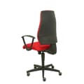 Miniatyrbild 4 av 4: Ergonomisk kontorsstol PIQUERAS Y CRESPO Leganiel - Synkronmekanism, fasta armstöd - Rött tyg