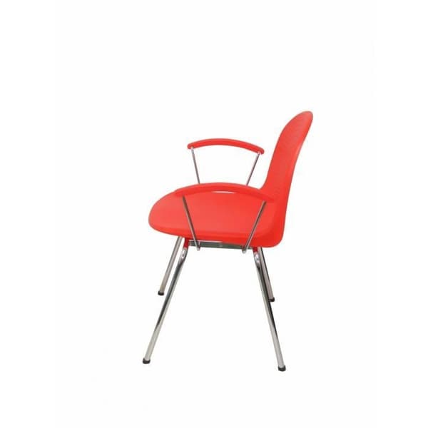 Silla confidente ergonómica Ves - PIQUERAS Y CRESPO - Pack 4 - Orange plast