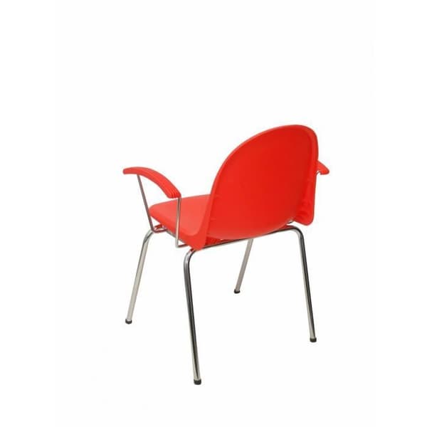 Silla confidente ergonómica Ves - PIQUERAS Y CRESPO - Pack 4 - Orange plast