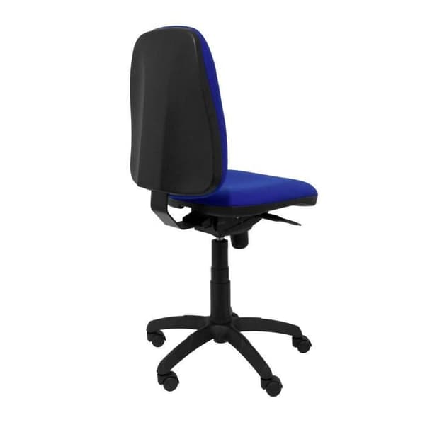 Ergonomisk kontorsfåtölj med synkromekanism och justerbar höjd - Sits och tyg klädd i blått BALI-tyg PIQUERAS Y