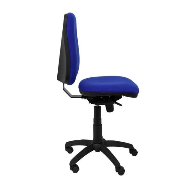 Ergonomisk kontorsfåtölj med synkromekanism och justerbar höjd - Sits och tyg klädd i blått BALI-tyg PIQUERAS Y