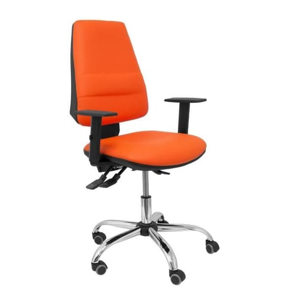 Elche S 24-timmars ergonomisk kontorsstol - PIQUERAS Y CRESPO - Orange - Svankstöd