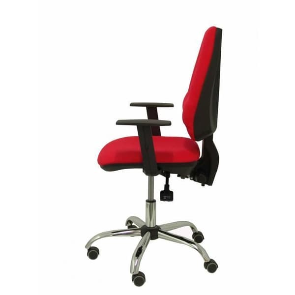 Ergonomisk kontorsstol Elche S 24 timmar - PIQUERAS Y CRESPO - Bali röd - Refuerzo ländryggen
