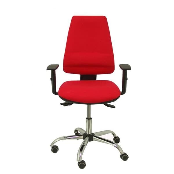 Ergonomisk kontorsstol Elche S 24 timmar - PIQUERAS Y CRESPO - Bali röd - Refuerzo ländryggen