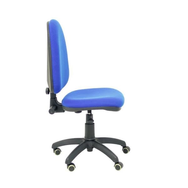 Ergonomisk kontorsstol PIQUERAS Y CRESPO - Modell 04CP - Blått tyg - Permanent kontaktmekanism