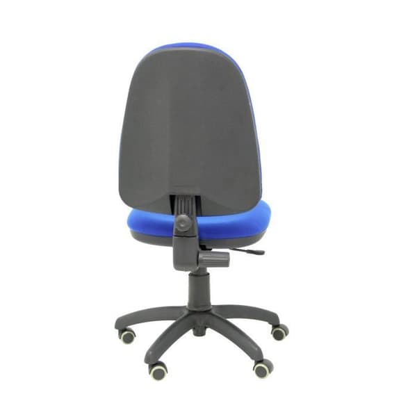 Ergonomisk kontorsstol PIQUERAS Y CRESPO - Modell 04CP - Blått tyg - Permanent kontaktmekanism