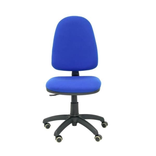 Ergonomisk kontorsstol PIQUERAS Y CRESPO - Modell 04CP - Blått tyg - Permanent kontaktmekanism
