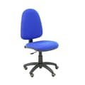 Miniatyrbild 1 av 4: Ergonomisk kontorsstol PIQUERAS Y CRESPO - Modell 04CP - Blått tyg - Permanent kontaktmekanism