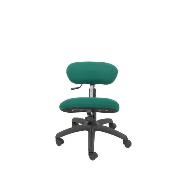 Ergonomisk vridbar och höj- och sänkbar kontorspall - PIQUERAS Y CRESPO Model 37G - Grön
