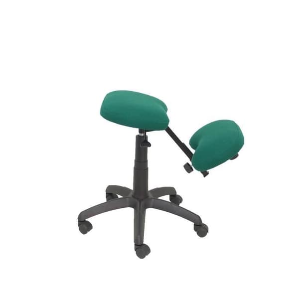 Ergonomisk vridbar och höj- och sänkbar kontorspall - PIQUERAS Y CRESPO Model 37G - Grön
