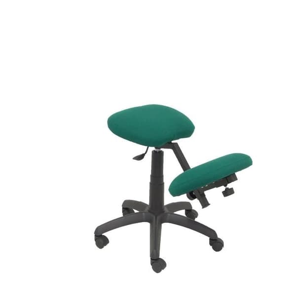 Ergonomisk vridbar och höj- och sänkbar kontorspall - PIQUERAS Y CRESPO Model 37G - Grön