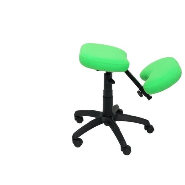 PIQUERAS Y CRESPO ergonomisk kontorspall modell 37G - vridbar och höjdjusterbar - grön färg