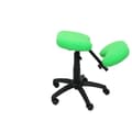 Miniatyrbild 2 av 4: PIQUERAS Y CRESPO ergonomisk kontorspall modell 37G - vridbar och höjdjusterbar - grön färg