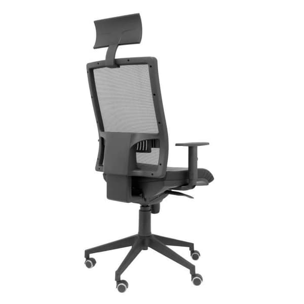 Ergonomisk kontorsstol med synkronmekanism och justerbar höjd Högt ryggstöd i ventilerande mesh med sänggavel och
