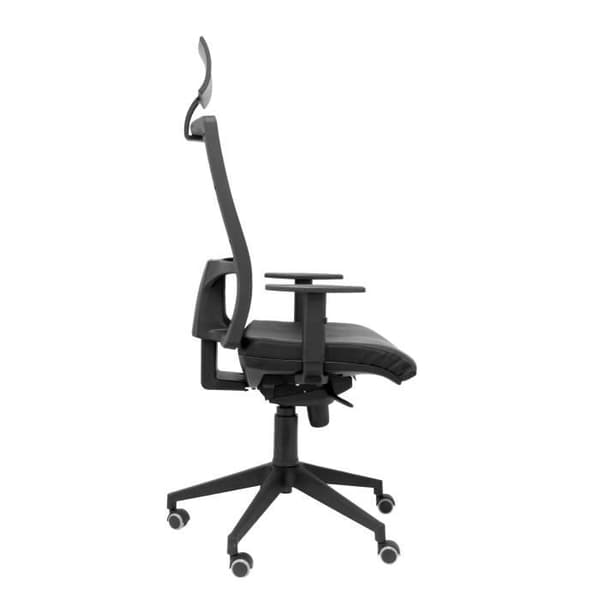 Ergonomisk kontorsstol med synkronmekanism och justerbar höjd Högt ryggstöd i ventilerande mesh med sänggavel och