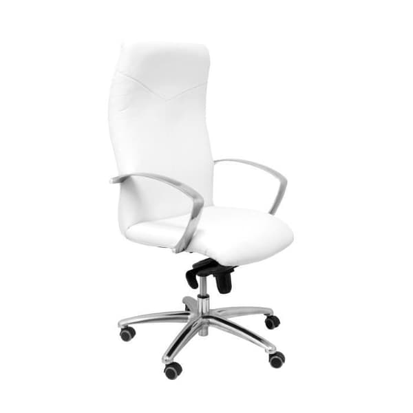 Modell 115DBSPBL Ergonomisk chefsstol med lutningsmekanism och höjdjustering Klädd sits och ryggstöd