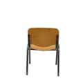 Miniatyrbild 4 av 4: Piqueras y Crespo Modelo Golosalvo - Paket med 4 sillas säker ergonomisk, stapelbar, mångsidig och strukturerad i grå färg -