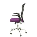 Miniatyrbild 4 av 4: Silla Minaya respaldo malla negro asiento bali morado