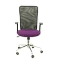 Miniatyrbild 2 av 4: Silla Minaya respaldo malla negro asiento bali morado