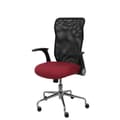 Miniatyrbild 2 av 4: Silla Minaya respaldo malla negro asiento bali granat