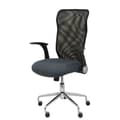 Miniatyrbild 3 av 4: Silla Minaya respaldo malla negro asiento bali gris oscuro