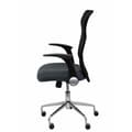 Miniatyrbild 4 av 4: Silla Minaya respaldo malla negro asiento bali gris oscuro