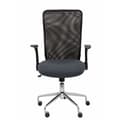 Miniatyrbild 2 av 4: Silla Minaya respaldo malla negro asiento bali gris oscuro
