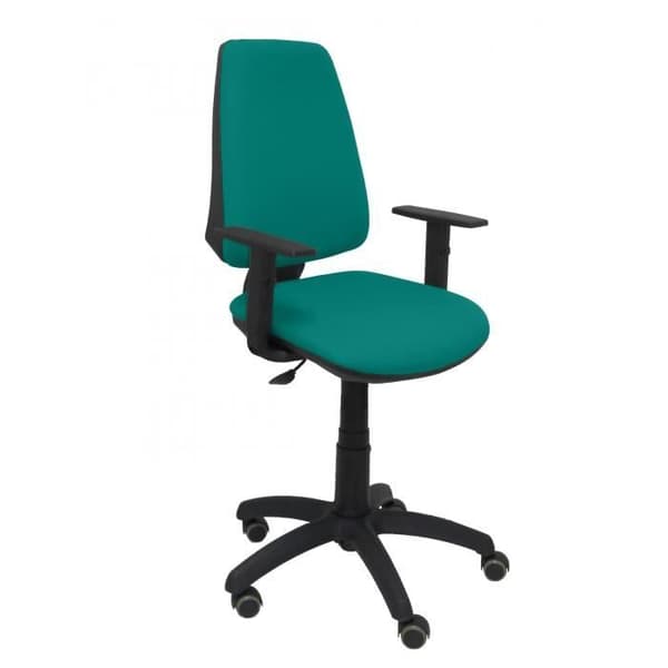Modell 14CPBALI39B10RP CP Ergonomisk kontorsstol med permanent kontakt, justerbar i höjdled och parketthjul Säte och