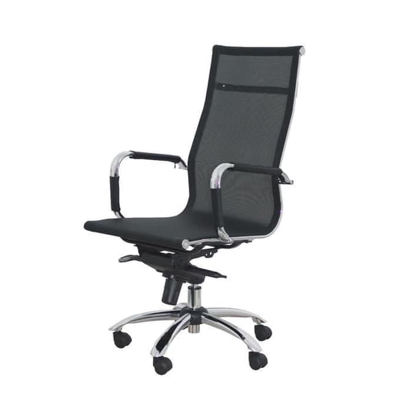 Ergonomisk kontorsstol PIQUERAS Y CRESPO Modell Barrax - Svart - Tyg - Modernt