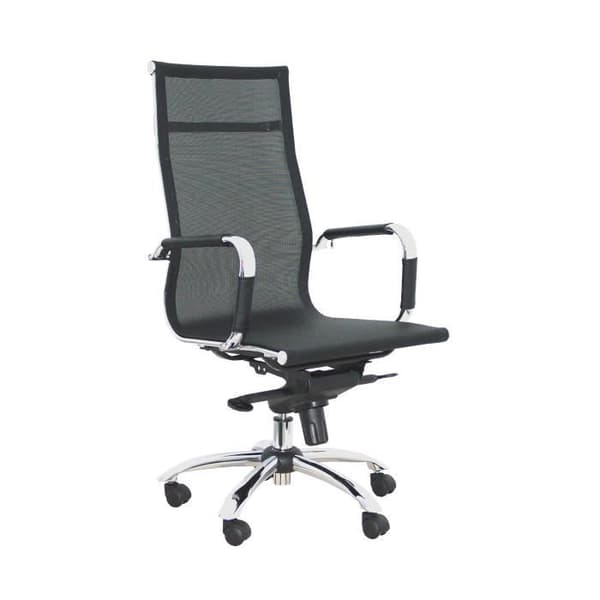 Ergonomisk kontorsstol PIQUERAS Y CRESPO Modell Barrax - Svart - Tyg - Modernt