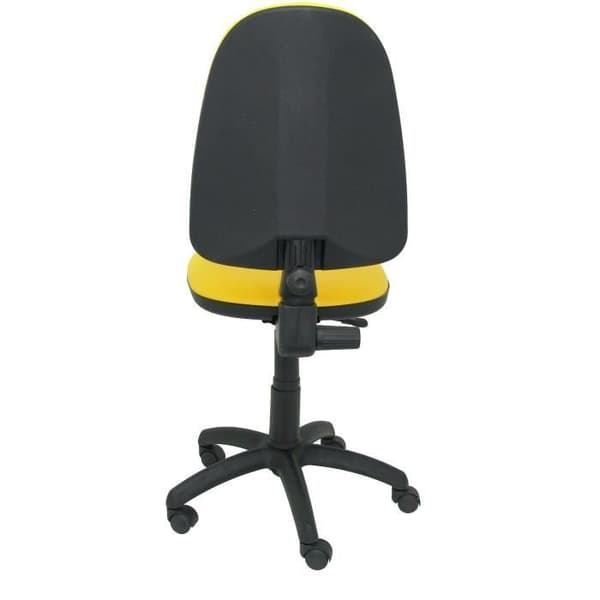 Ergonomisk kontorsstol PIQUERAS Y CRESPO modell 04CP - gul - konstläder