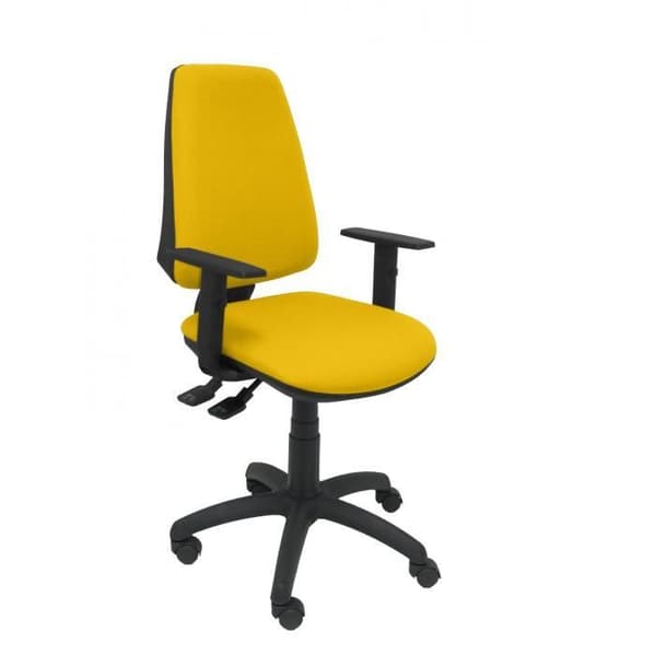 Modell 14SBALI100B10 CP Ergonomisk kontorsstol med synkronmekanism och justerbar i höjdled Klädd sits och ryggstöd