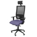 Miniatyrbild 2 av 2: Ergonomisk kontorsstol med synkromekanism och högt ryggstöd i ventilerande mesh och justerbar i höjdled, med nackstöd