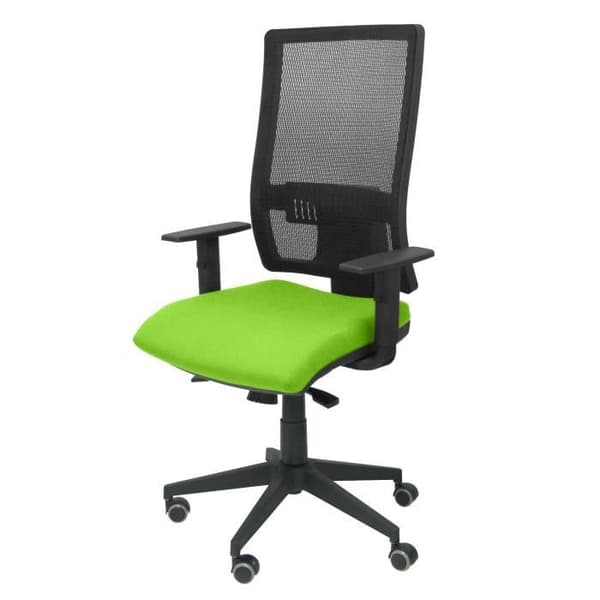 Ergonomisk kontorsstol med synkromekanism och justerbar höjd Hög rygg i andningsbar mesh med sänggavel och sits