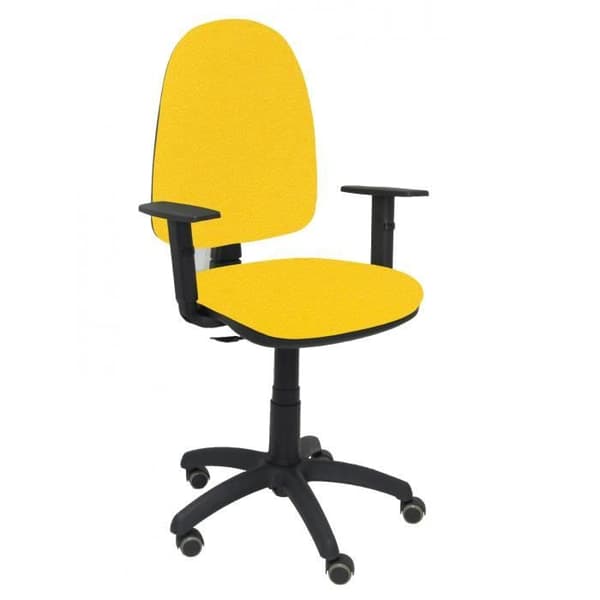 Modell 04CPBALI100B10RP Ergonomisk kontorsstol med permanent kontaktmekanism, höjdjusterbar och parketthjul