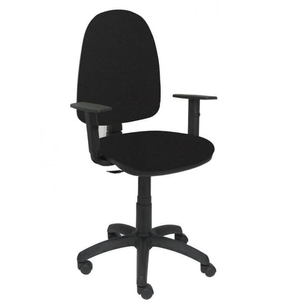 Modell 04CPBALI840B10 Ergonomisk kontorsstol med permanent kontaktmekanism och justerbar i höjdled Sits och ryggstöd