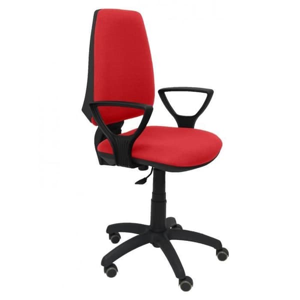 PIQUERAS Y CRESPO ergonomisk kontorsstol - Modell 14CPBALI350BGOLFRP - Röd - Tyg