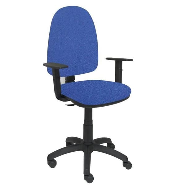 Modell 04CPBALI200B10 Ergonomisk kontorsstol med permanent kontaktmekanism och justerbar i höjdled Sits och ryggstöd