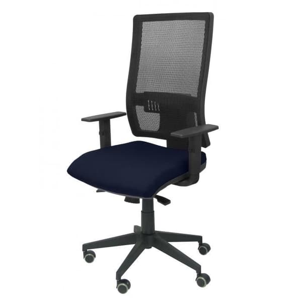 Ergonomisk kontorsstol med synkromekanism och justerbar höjd. ventilerande mesh högt ryggstöd med nackstöd och