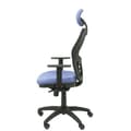 Miniatyrbild 3 av 3: Jorquera ergonomisk kontorsstol - PIQUERAS Y CRESPO - svart mesh blå BALI - svankstöd