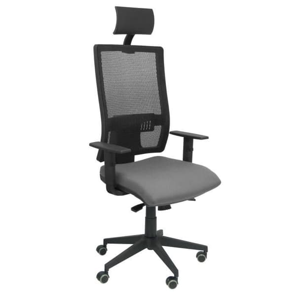 Ergonomisk kontorsstol PIQUERAS Y CRESPO Horna - Andningsbar malla - Bali ljusgrå