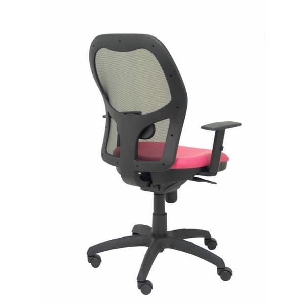 Ergonomisk kontorsstol PIQUERAS Y CRESPO Modelo Jorquera - Mechanismo sincro, justerbara armar - Färg rosa