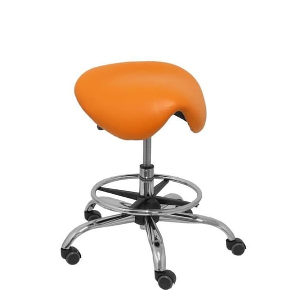 PIQUERAS Y CRESPO Modell Alatoz. Taburete clÃnico giratorio y ergonÃ³mico con asiento anatÃ³mico y regulable en altura (aro