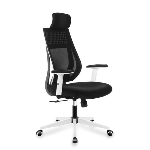 Stolkontor - MARK ADLER - Chef 3.9 - Ergonomisk - Tyg - Svart