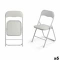Miniatyrbillede 1 af 2: Polstrede Campingstol 10925 Grå 43 x 46 x 78 cm 88 x 6,5 x 45 cm (6 enheder)