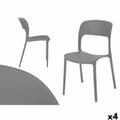 Miniatyrbilde 1 av 2: Stablebar stol PP-637-G 4 enheter