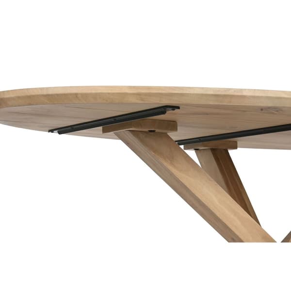 Spisebord Home ESPRIT Natur Mangotræ 200 x 100 x 77 cm