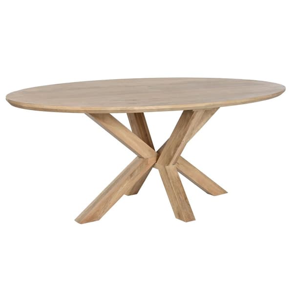 Spisebord Home ESPRIT Natur Mangotræ 200 x 100 x 77 cm