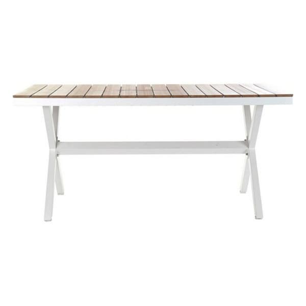 Middagsbord DKD Home Decor Harpiks Aluminium 160 x 90 x 75 cm